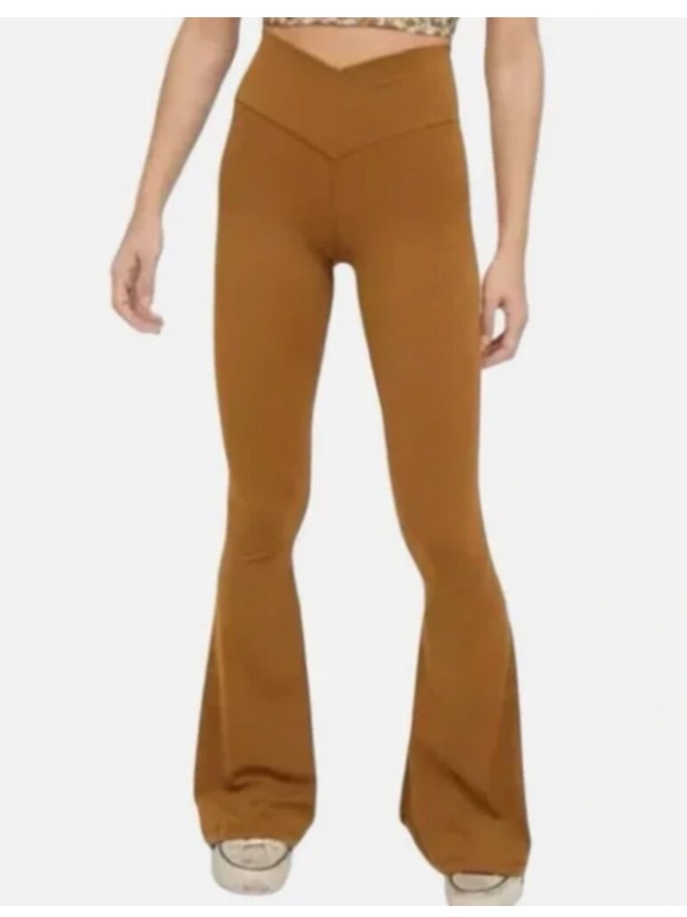 Offline by Aerie Real Me High Waisted Crossover Super Flare Legging